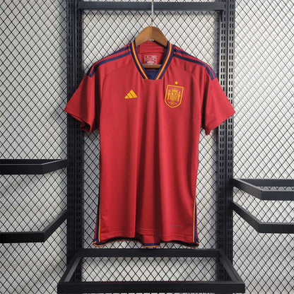 Spain 2022 Home Shirt Football Jersey | Retrokick