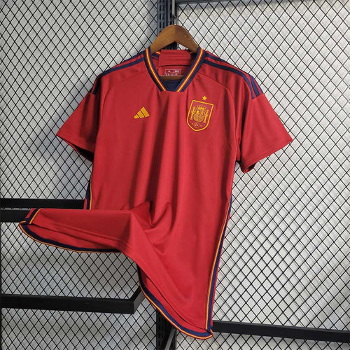 Spain 2022 Home Shirt Football Jersey | Retrokick