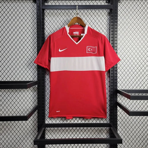 Turkey 2008 Home Shirt Football Jersey | Retrokick