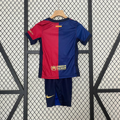 FC Barcelona 24/25 Home Shirt Kids Football Jersey Kids | Retrokick