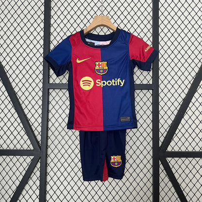 FC Barcelona 24/25 Home Shirt Kids Football Jersey Kids | Retrokick