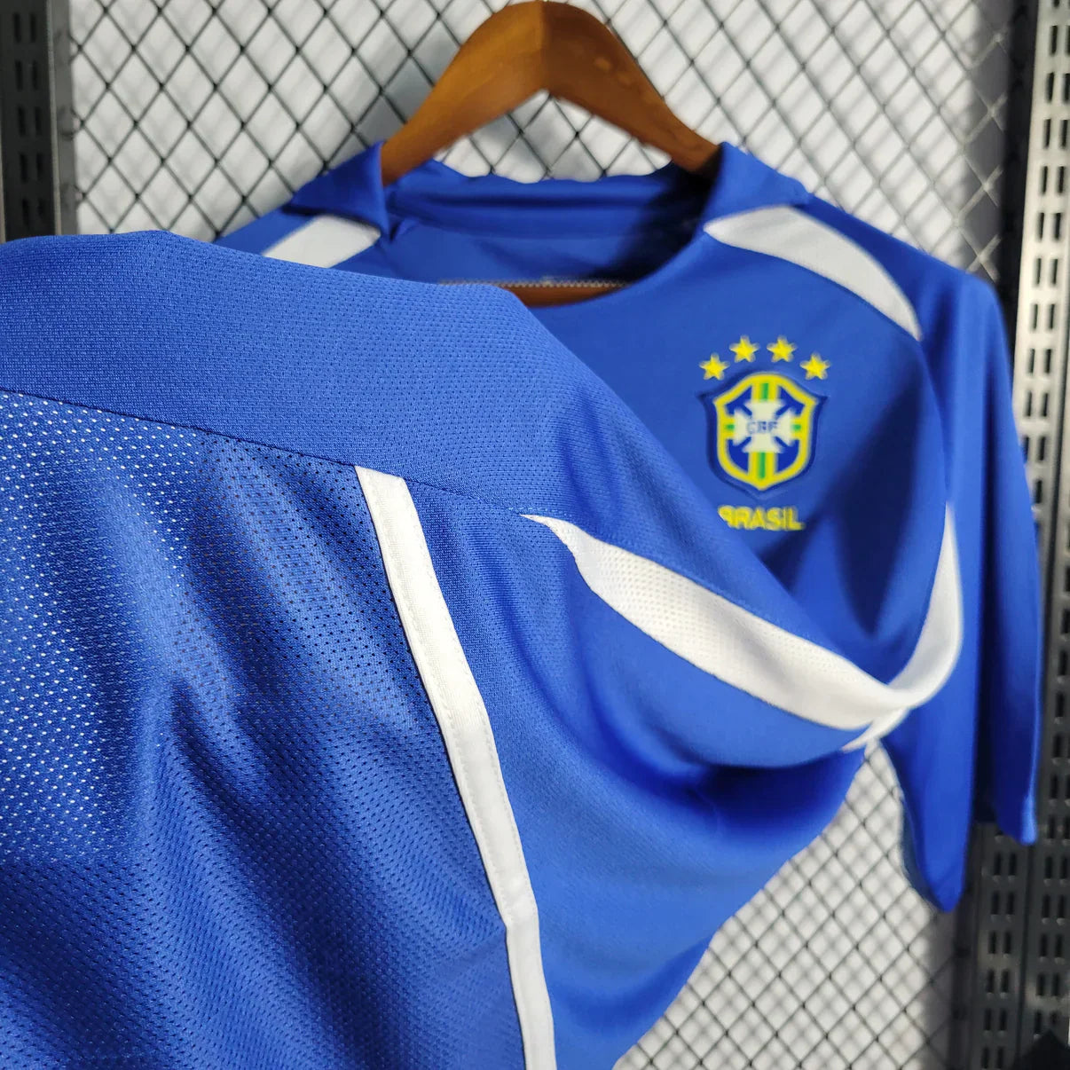 Brazil 2002 Away Shirt Football Jersey | Retrokick