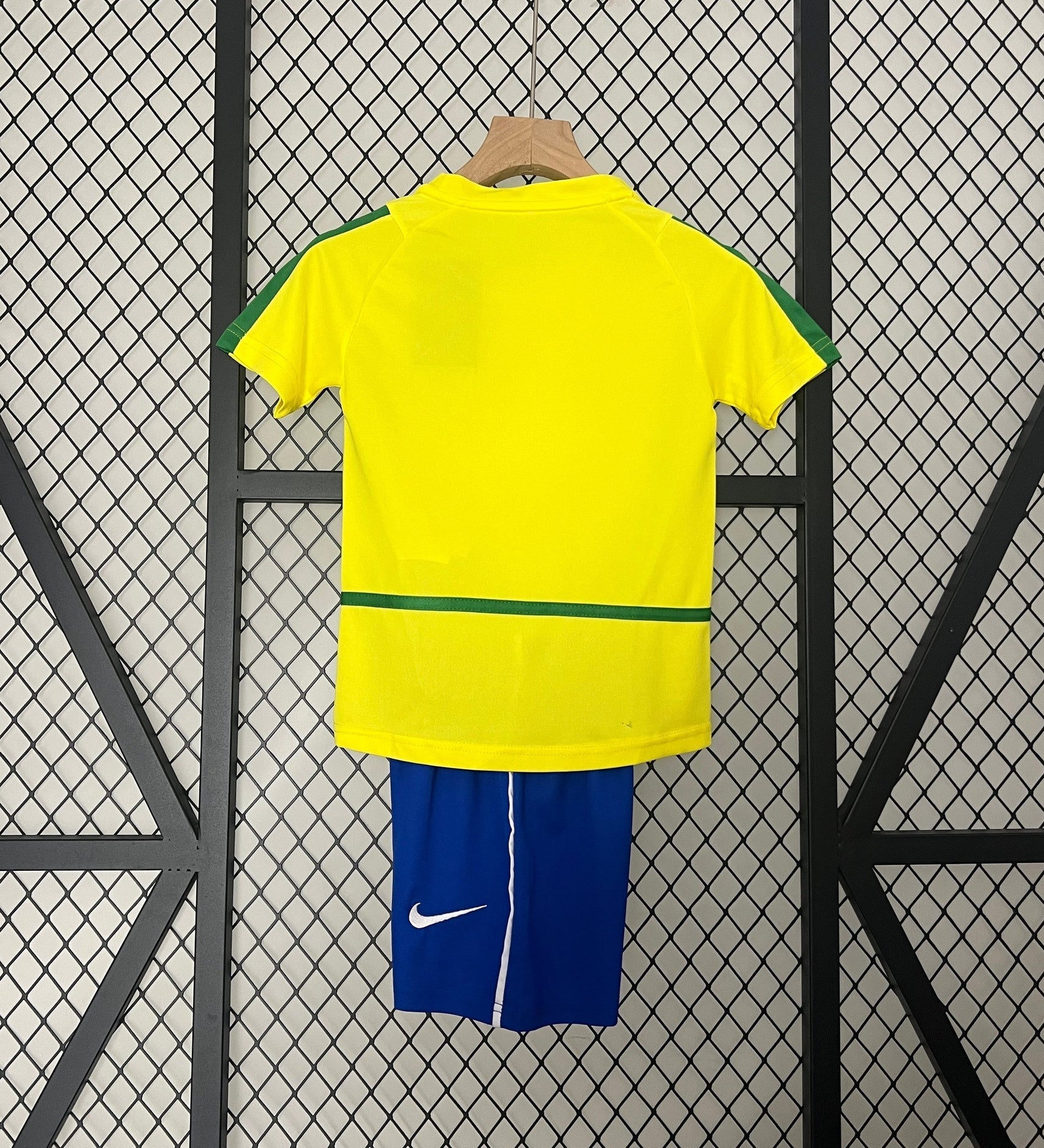 Brazil 2002 Home Shirt Kids Football Jersey Kids | Retrokick