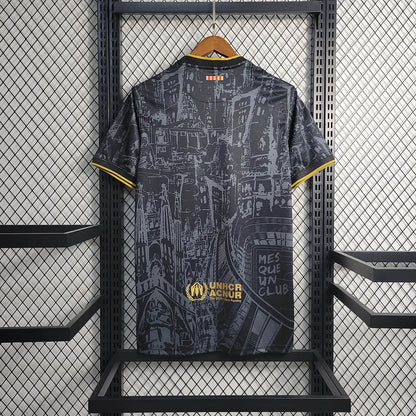 FC Barcelona 23/24 Black Shirt (Special Edition) Football Jersey | Retrokick