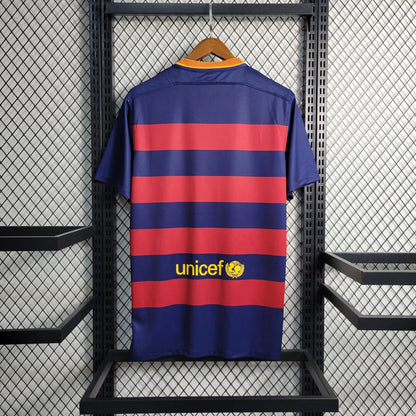 FC Barcelona 15/16 Home Shirt Football Jersey | Retrokick