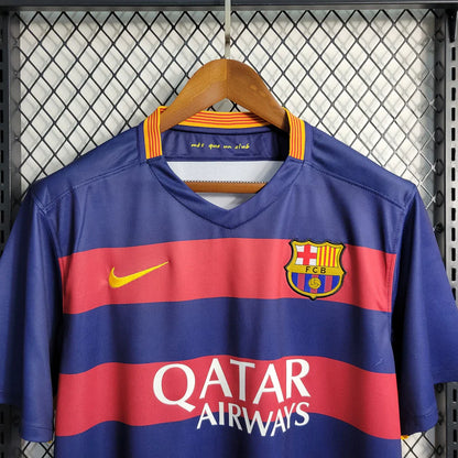 FC Barcelona 15/16 Home Shirt Football Jersey | Retrokick