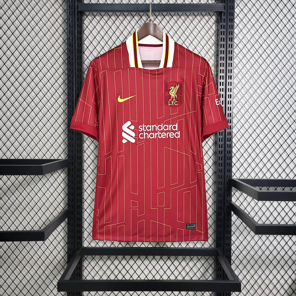 Liverpool 24/25 Home Shirt Football Jersey | Retrokick