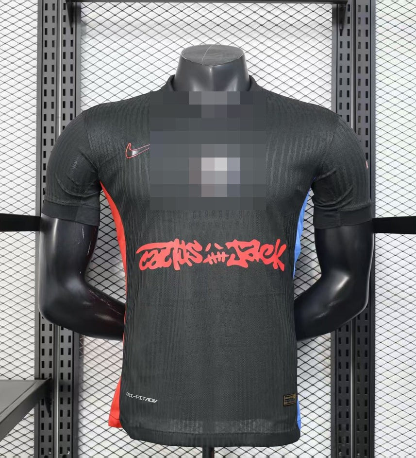 Barca 24/25 Travis Scott Auswärts Sondertrikot