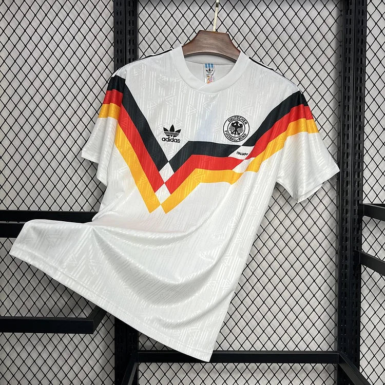 West Germany 1990 Home Shirt Football Jersey | Retrokick