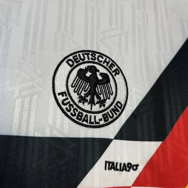 West Germany 1990 Home Shirt Football Jersey | Retrokick
