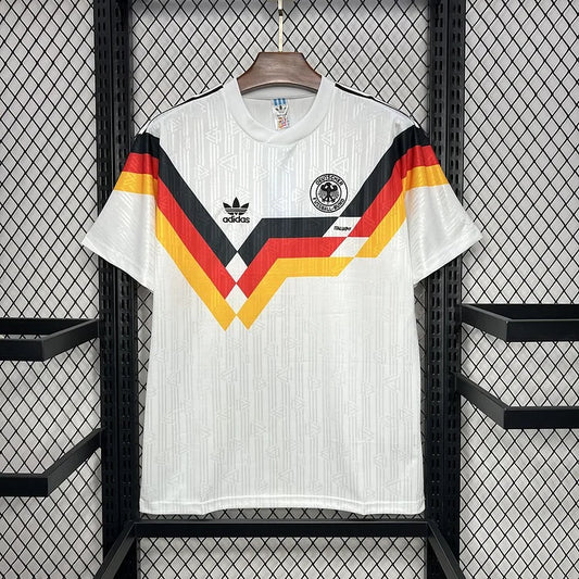 West Germany 1990 Home Shirt Football Jersey | Retrokick