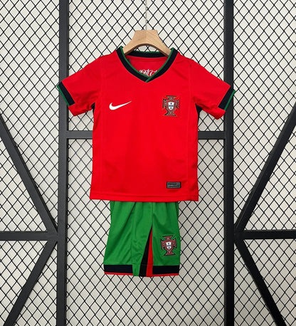Portugal 2024 Home Trikot Kids