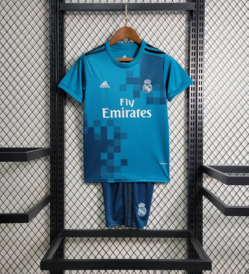 Real Madrid 17/18 Third Shirt Kids Football Jersey Kids | Retrokick
