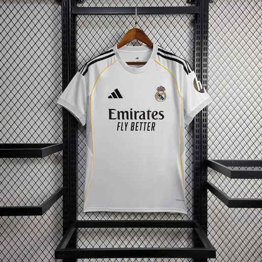 Real Madrid 25/26 Home Shirt Football Jersey | Retrokick