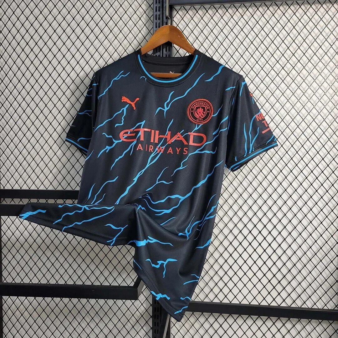 Man City 23/24 Third Shirt Football Jersey | Retrokick